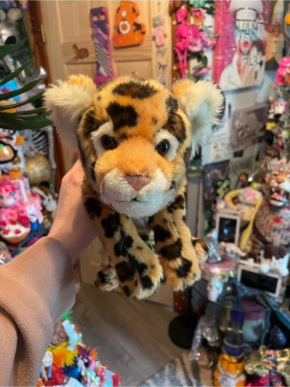 WWF jaguar plush htf